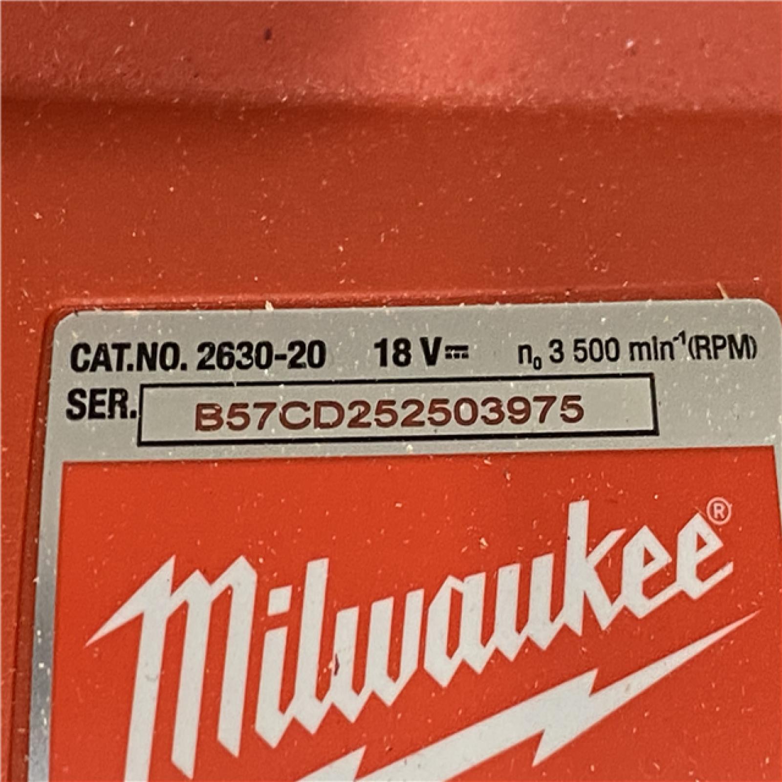 AS-IS Milwaukee 18V Lithium-Ion Cordless 6-1/2 in. Circular Saw (Tool-Only)