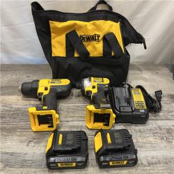 AS-IS DEWALT 20V MAX Cordless Drill/Impact 2 Tool Combo Kit