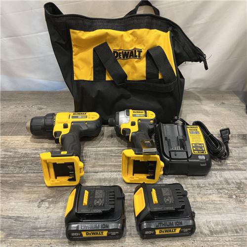 AS-IS DEWALT 20V MAX Cordless Drill/Impact 2 Tool Combo Kit