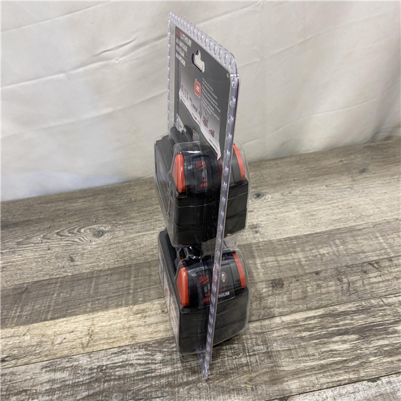 NEW - Milwaukee 18-Volt Lithium-Ion XC Extended Capacity Battery Pack 3.0Ah (2-Pack)