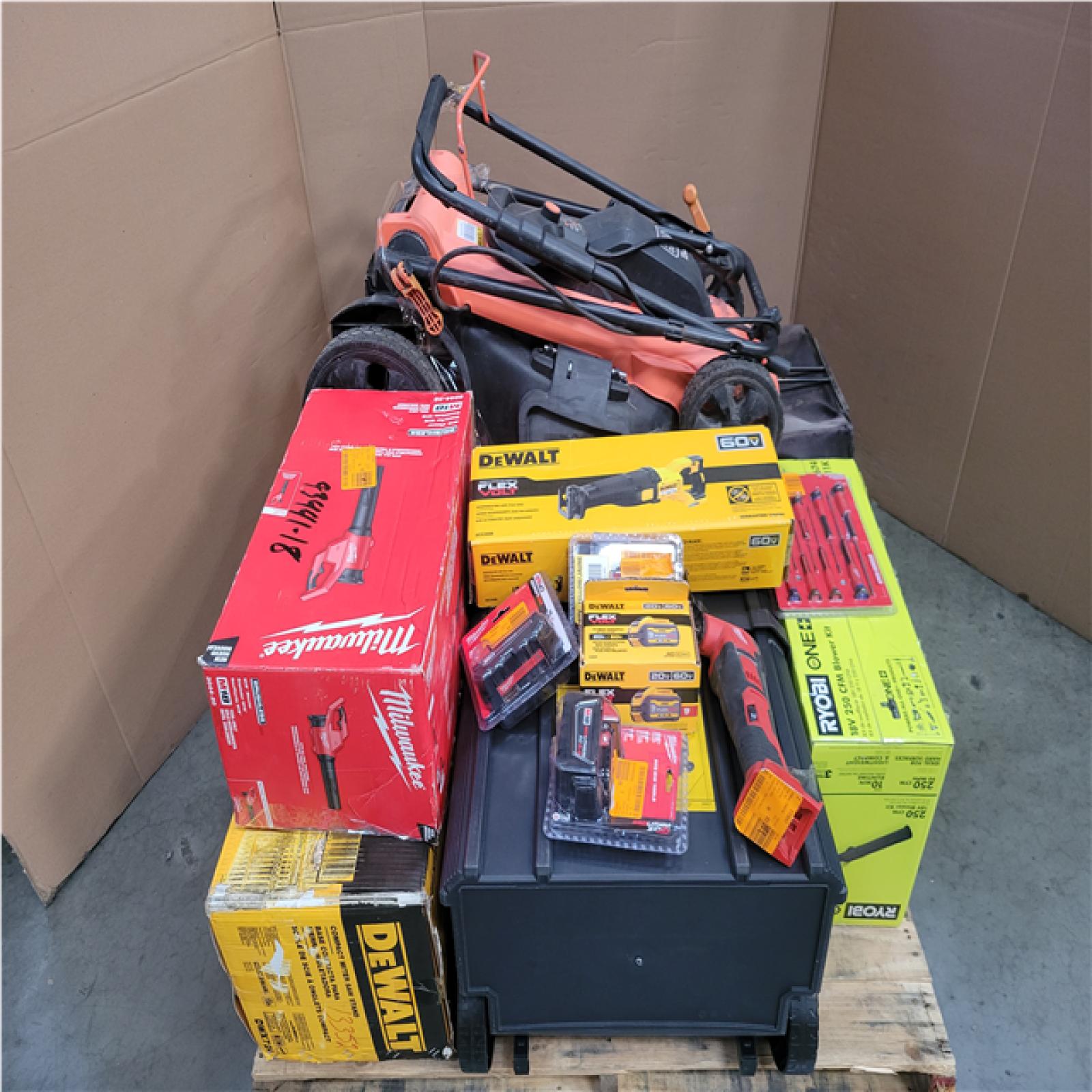CALIFORNIA AS-IS TOOL PALLET