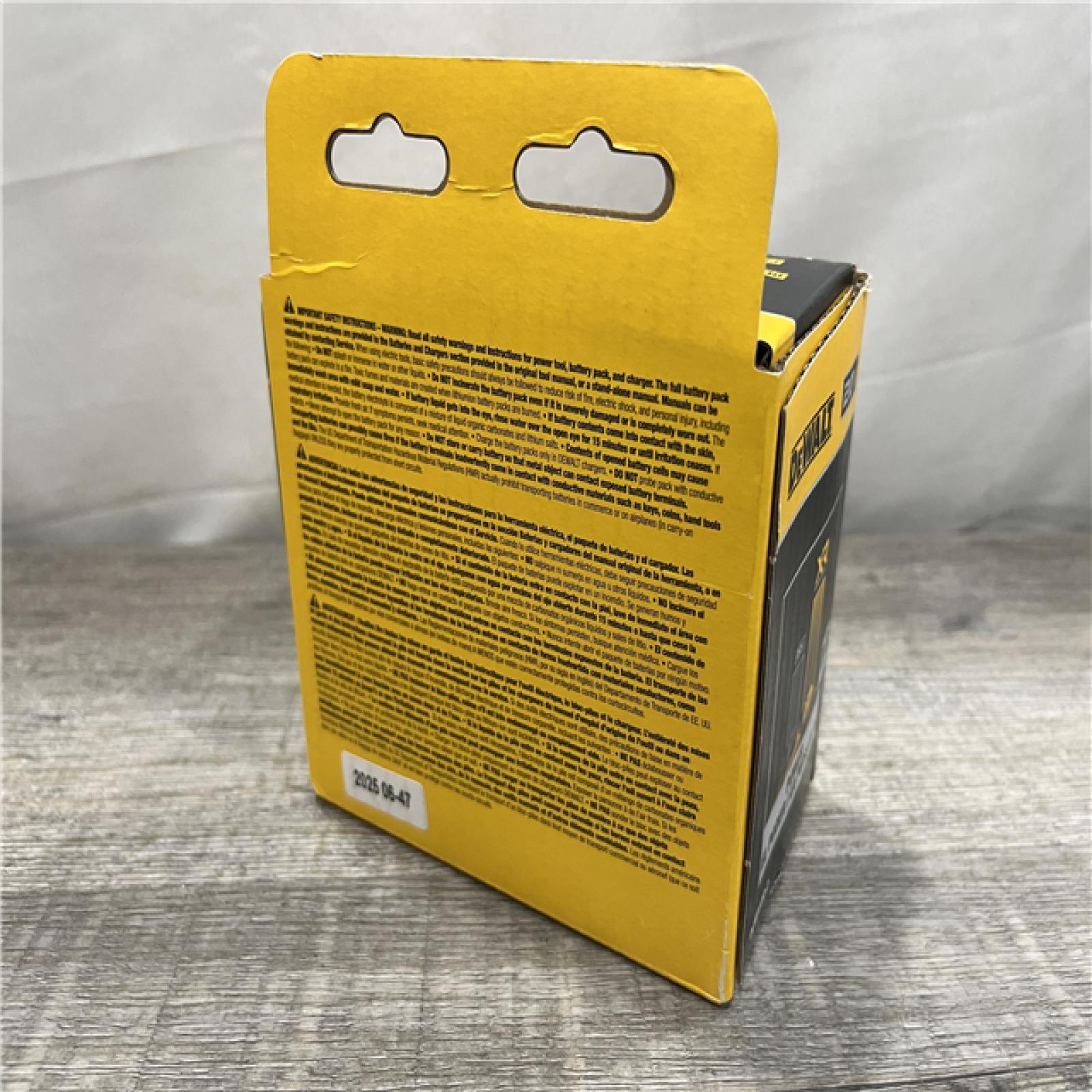 NEW - DEWALT 20V MAX XR POWERSTACK Lithium-Ion 3.5 Ah Battery (2 -Pack)