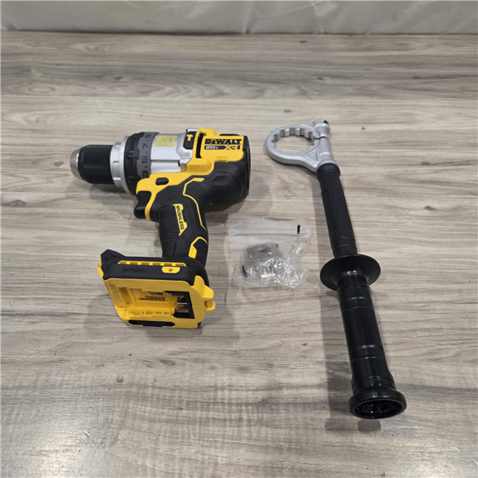 AS-IS DEWALT 20V MAX Cordless 1/2 3-Speed Hammer Drill (Tool-Only)