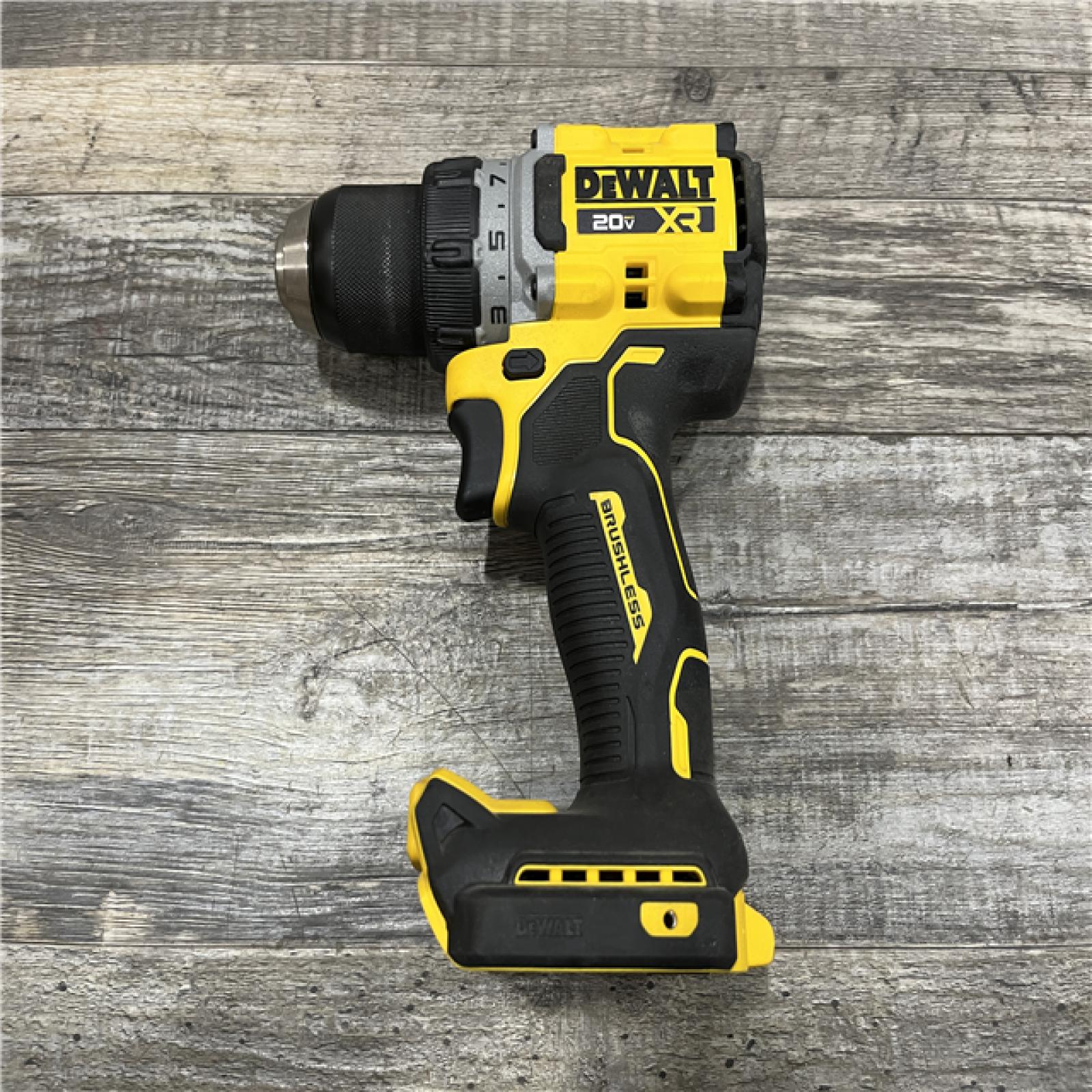 AS-IS  DEWALT 20V MAX XR Brushless Cordless 1/2 in. Drill/Driver (Tool Only)
