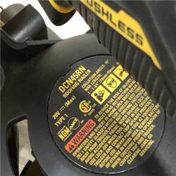 AS-IS DEWALT 20V MAX Lithium-Ion 15-Degree Electric Cordless Roofing Nailer Kit