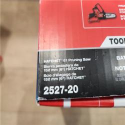NEW- Milwaukee M12 FUEL  6 in. 12 V Battery Pruning Saw Tool Only