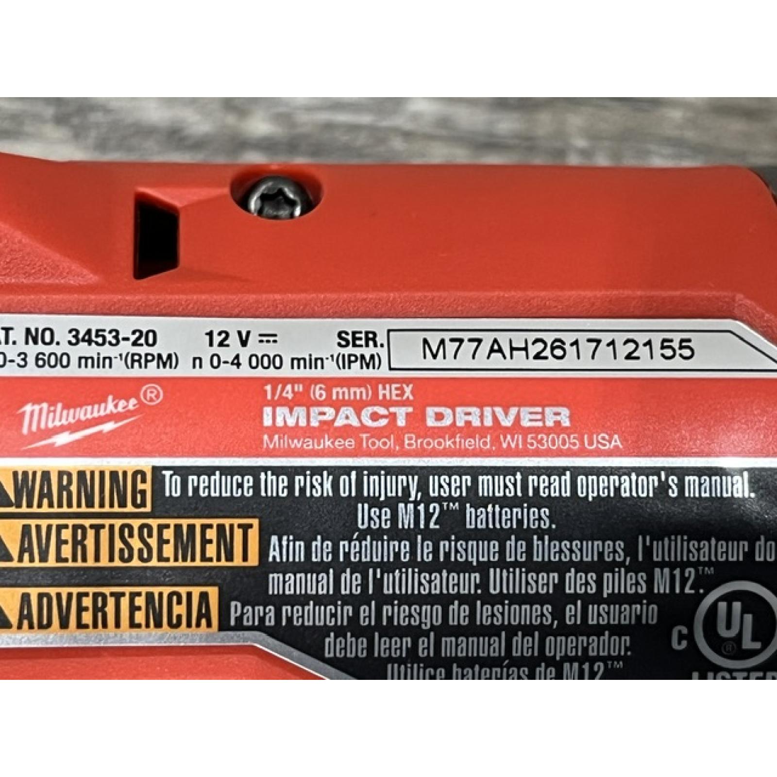 AS-IS Milwaukee FUEL 12-Volt Lithium-Ion Brushless Cordless Hammer Drill and Impact Driver Combo Kit