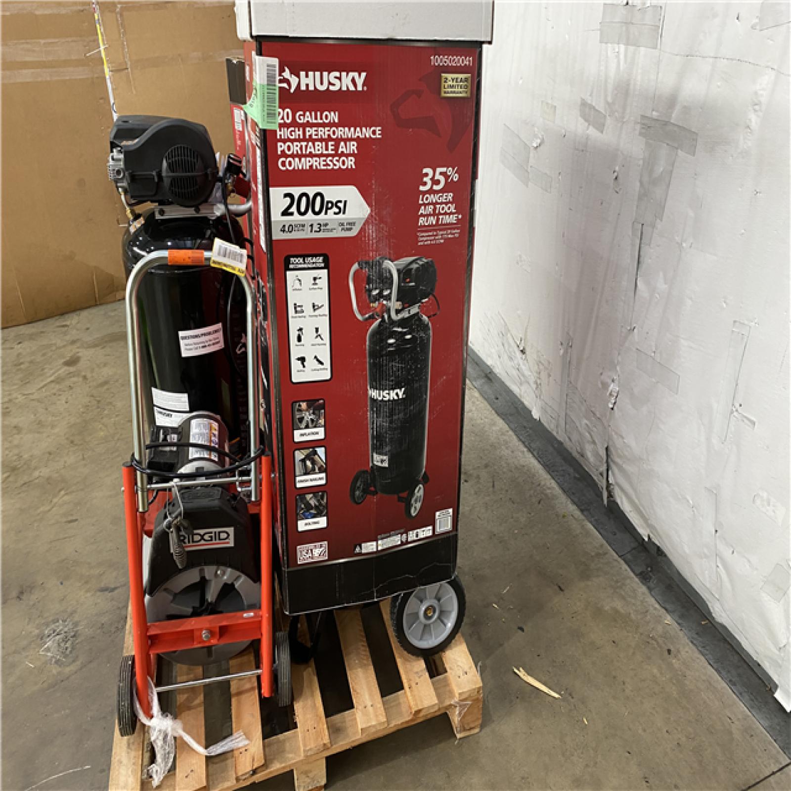 Houston Location AS IS - Tool Pallet