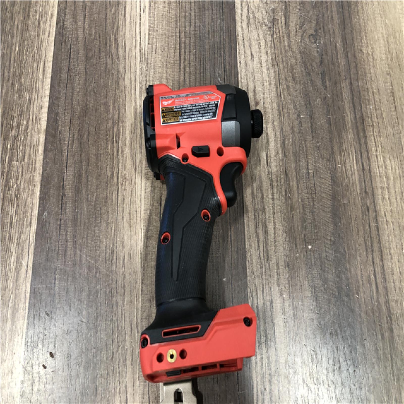 AS-IS Milwaukee FUEL 18V Lithium-Ion Brushless Cordless 1/4 in. Hex Impact Driver (Tool-Only)