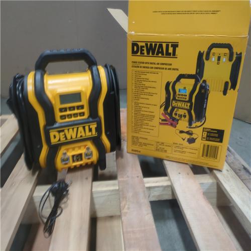 CALIFORNIA AS-IS DEWALT POWER STATION W/ DIGITAL AIR COMPRESSOR