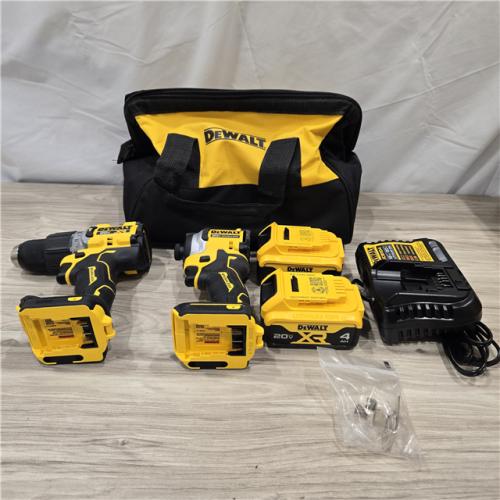 AS-IS DEWALT 20V MAX XR Hammer Drill/ Impact Driver Kit
