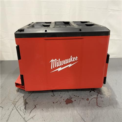 AS-IS - Milwaukee M18 18-Volt Lithium-Ion Cordless PACKOUT 3000 Lumens LED Light with Built-In Charger