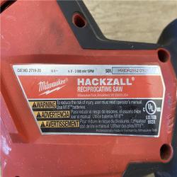 AS-IS Milwaukee FUEL 18V Lithium-Ion Brushless Cordless HACKZALL Reciprocating Saw (Tool-Only)