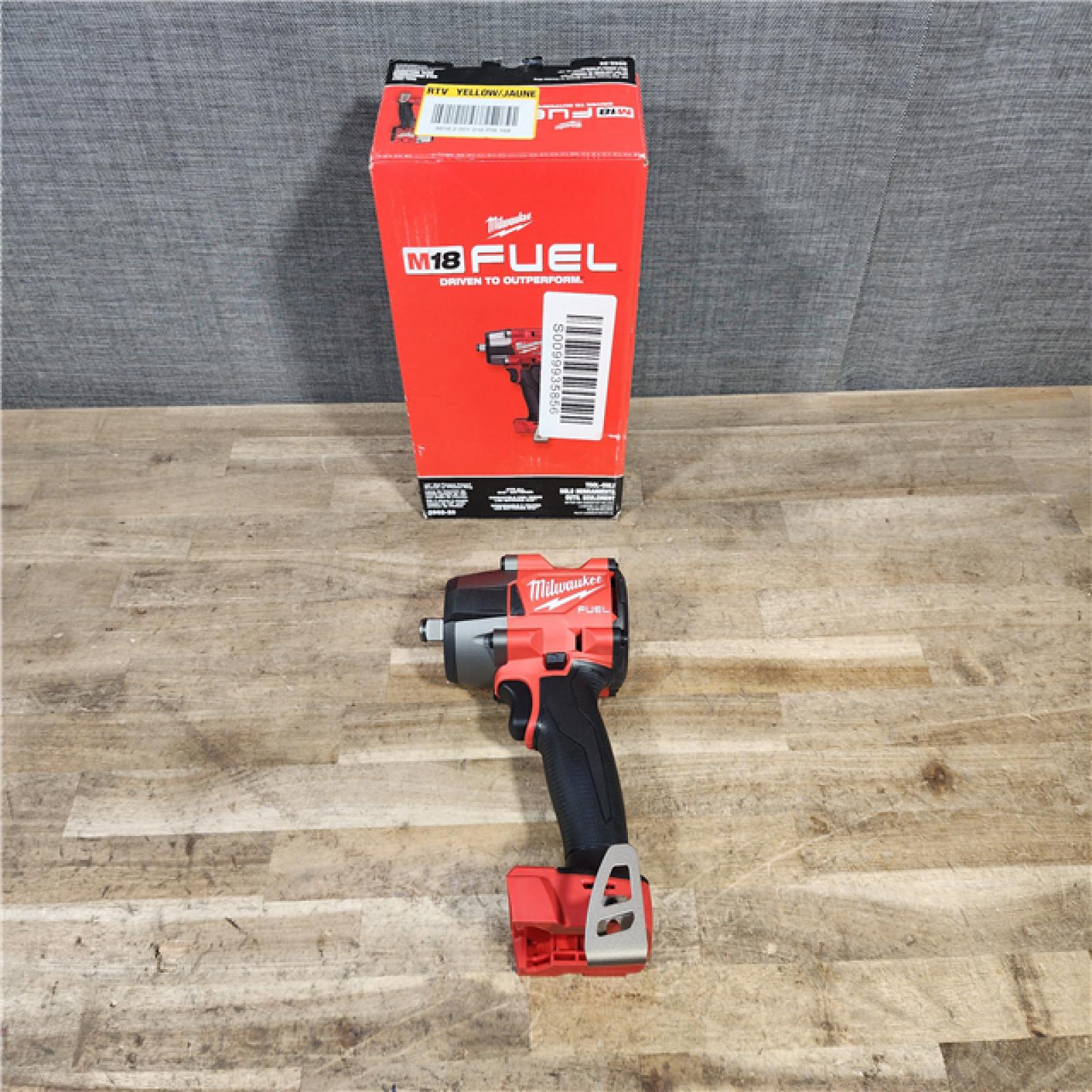 HOUSTON LOCATION - AS-IS (APPEARS LIKE NEW) Milwaukee FUEL Gen-2 18V Lithium-Ion Brushless Cordless Mid Torque 1/2 in. Impact Wrench w/Friction Ring (Tool-Only)