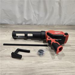 AS-IS Milwaukee 2441-20 M12 12V Cordless 10oz Caulk/Adhesive Gun (Tool Only)