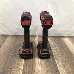 AS-IS Milwaukee 18V Lithium-Ion Cordless Drill Driver/Impact Driver Combo Kit