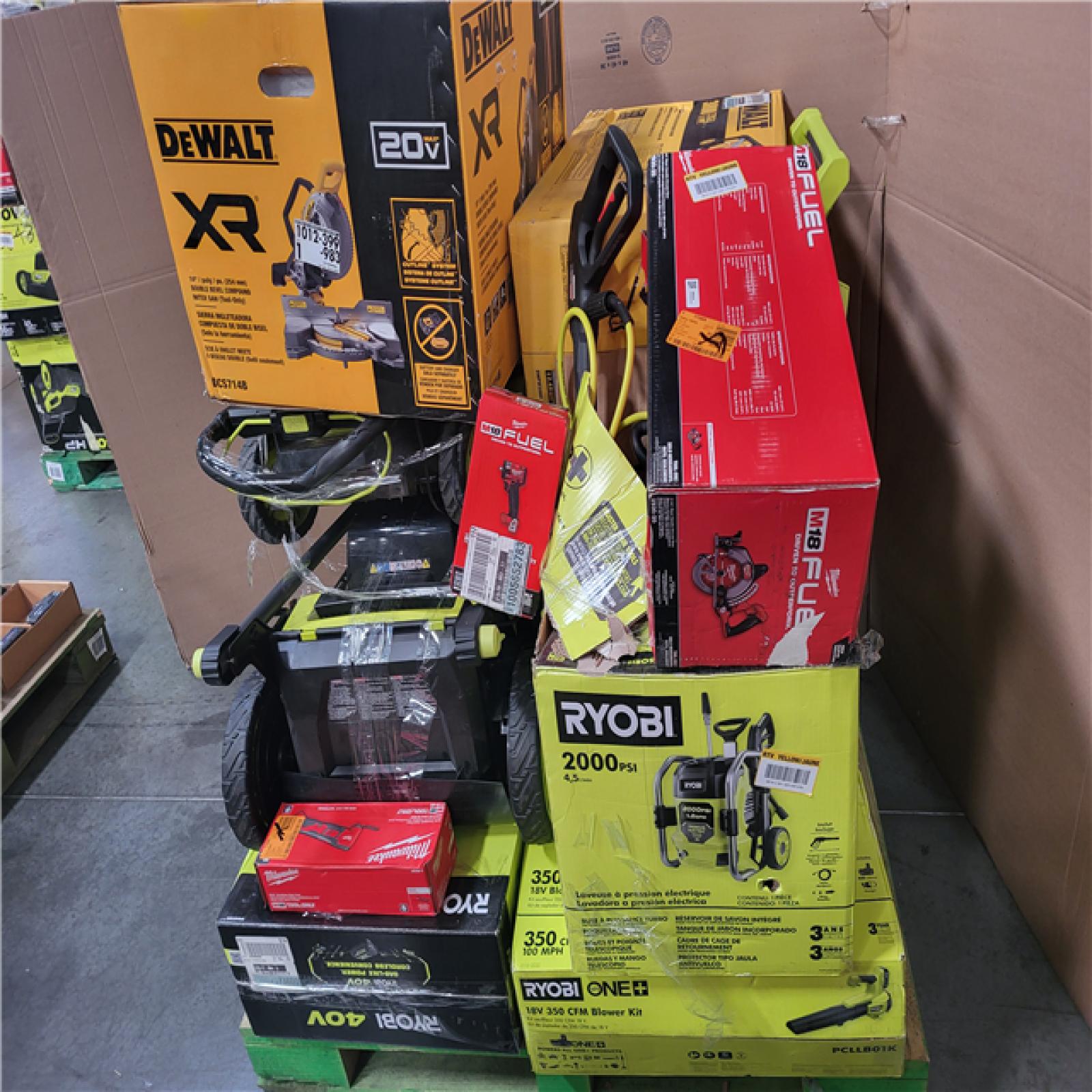 CALIFORNIA AS-IS TOOL PALLET