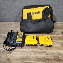 HOUSTON LOCATION - AS-IS DEWALT 2 TOOL COMBO KIT W/ (2) BATTERY & CHARGER