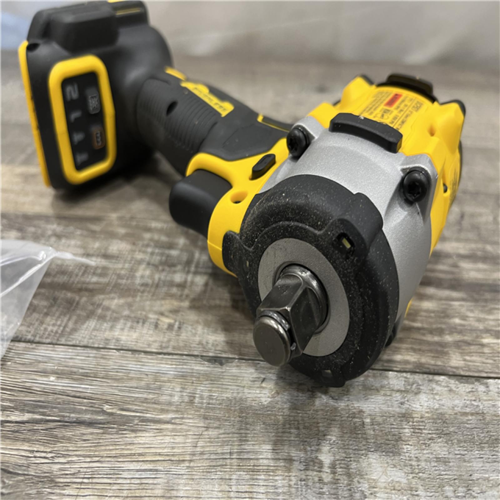 AS-IS DEWALT ATOMIC 20V MAX Cordless Brushless 1/2 in. Variable Speed Impact Wrench (Tool Only)