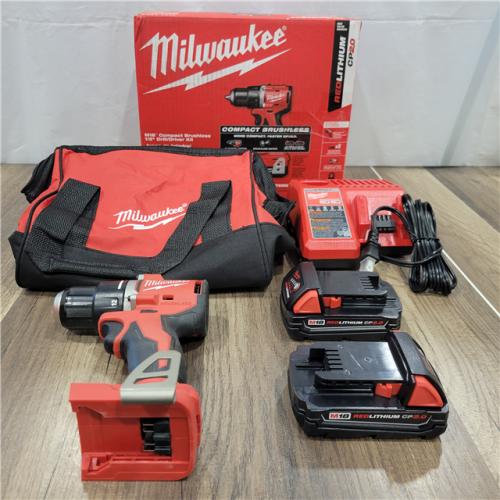 AS-IS Milwaukee M18 3601-22CT Drill/Driver Kit  Battery Included  18 V  1/2 in Chuck