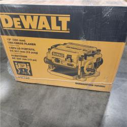 NEW- DEWALT 13-inch Three Knife Two Speed Thickness Planer