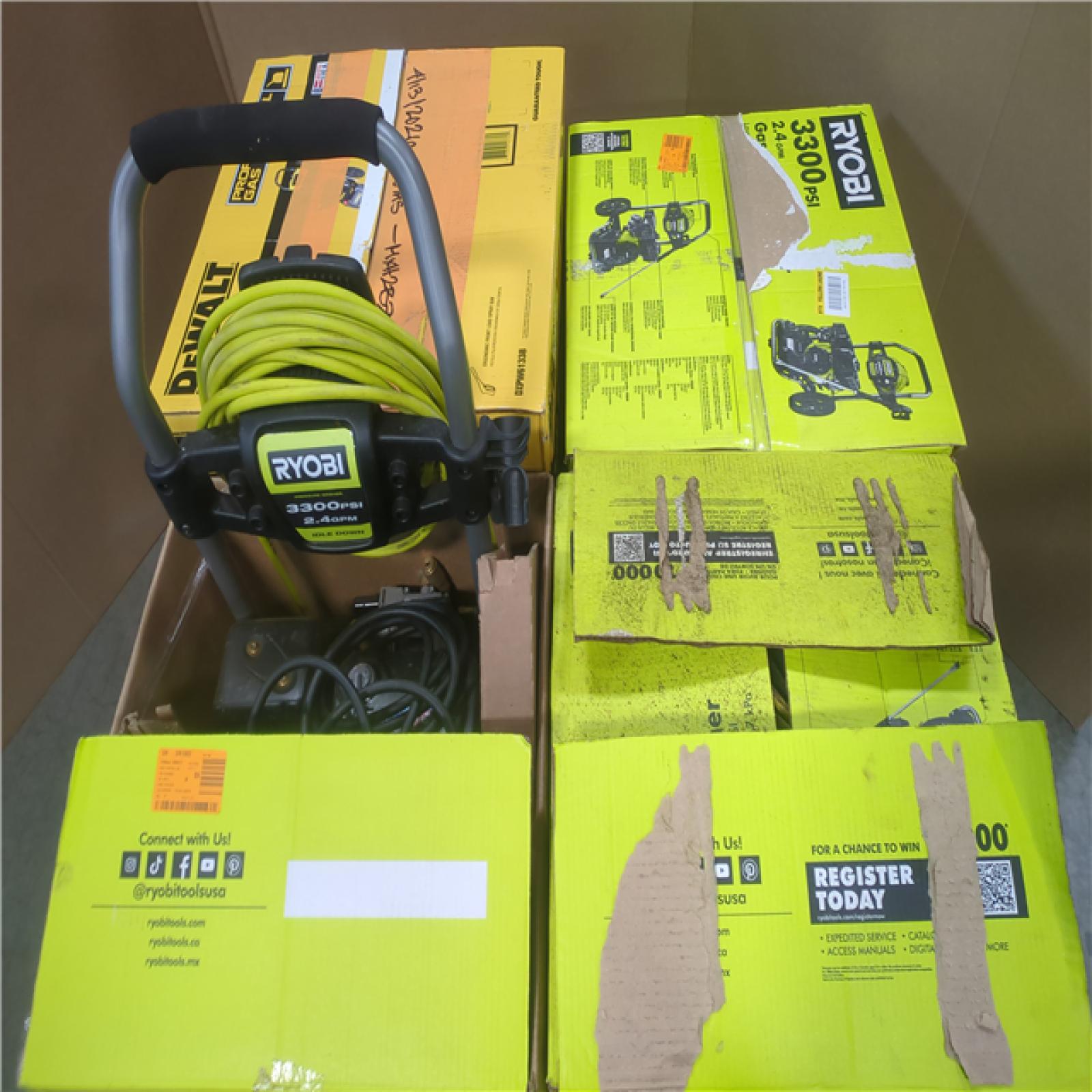 CALIFORNIA AS-IS OUTDOOR POWER EQUIPMENT