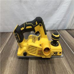 AS-IS DEWALT 20V MAX XR Cordless Brushless 3-1/4 in. Planer (Tool Only)