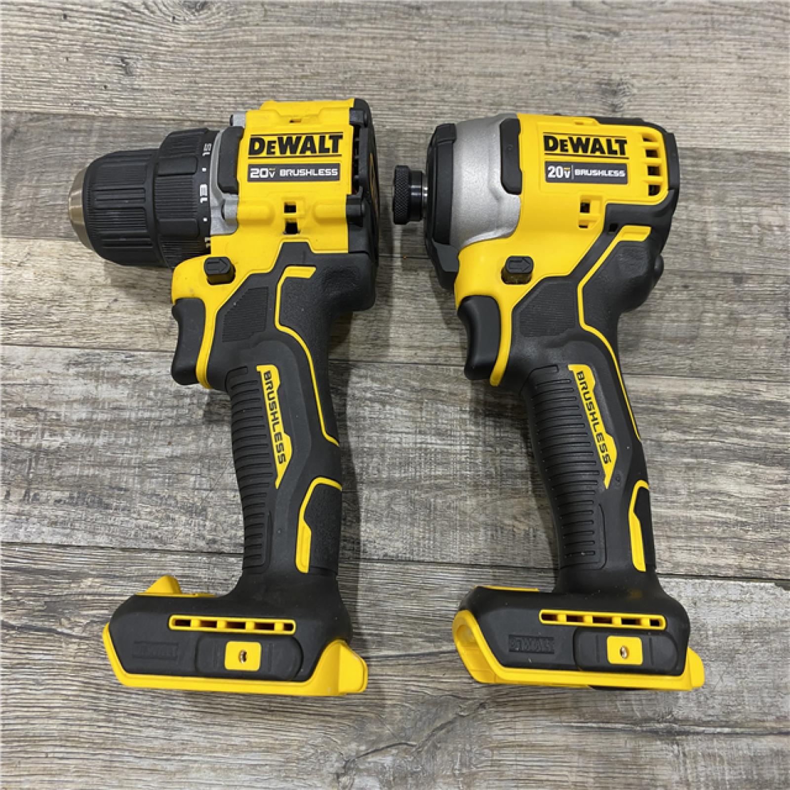 AS-IS DEWALT ATOMIC 20-Volt MAX Lithium-Ion Cordless Combo Kit
