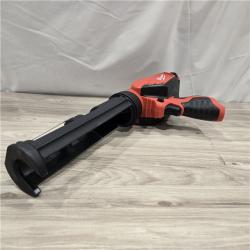 AS-IS Milwaukee 2441-20 M12 12V Cordless 10oz Caulk/Adhesive Gun (Tool Only)