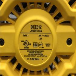 AS-IS DEWALT 20V MAX Jobsite Fan (Tool Only)