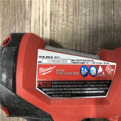 AS-IS Milwaukee 12-Volt 23-Gauge Lithium-Ion Cordless Pin Nailer (Tool-Only)