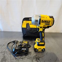 AS-IS- DEWALT 20V MAX Lithium-Ion Cordless 1/2 in. Impact Wrench Kit