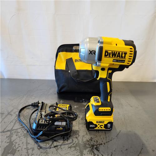 AS-IS- DEWALT 20V MAX Lithium-Ion Cordless 1/2 in. Impact Wrench Kit