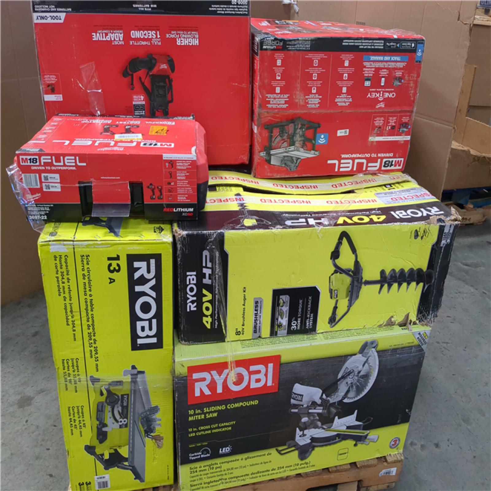 CALIFORNIA AS-IS TOOL PALLET