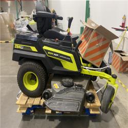 Dallas Location - As-Is RYOBI 80V HP Brushless 54 in. Battery Electric Cordless Zero Turn Riding Mower (3) 80V Batteries (4) 40V Batteries and Charger