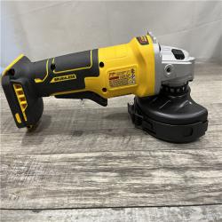 AS-IS DEWALT 20V MAX Cordless Brushless 4-1/2 in. Angle Grinder with Paddle Switch (Tool Only)