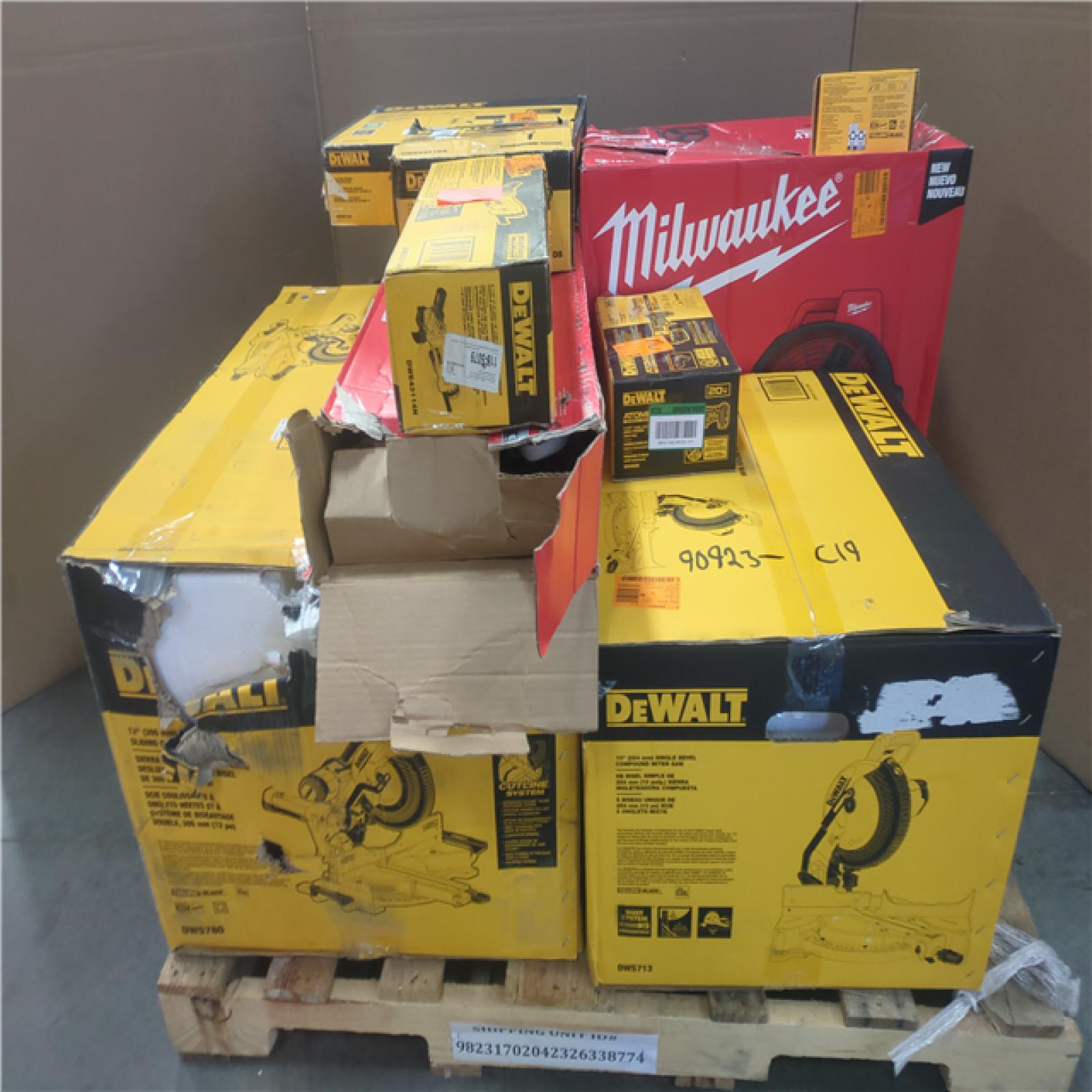 CALIFORNIA AS-IS TOOL PALLET