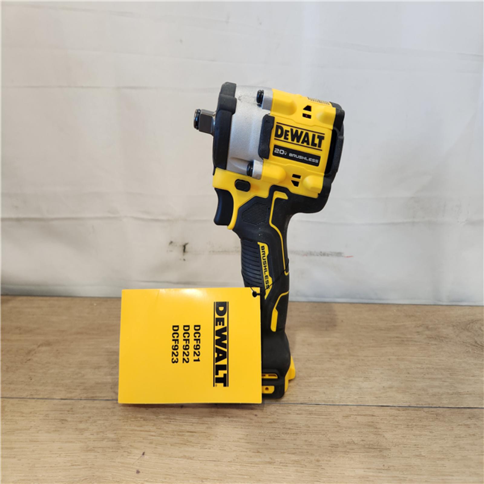 AS-IS- DeWalt 20V MAX ATOMIC 1/2 in. Cordless Brushless Compact Impact Wrench Tool Only