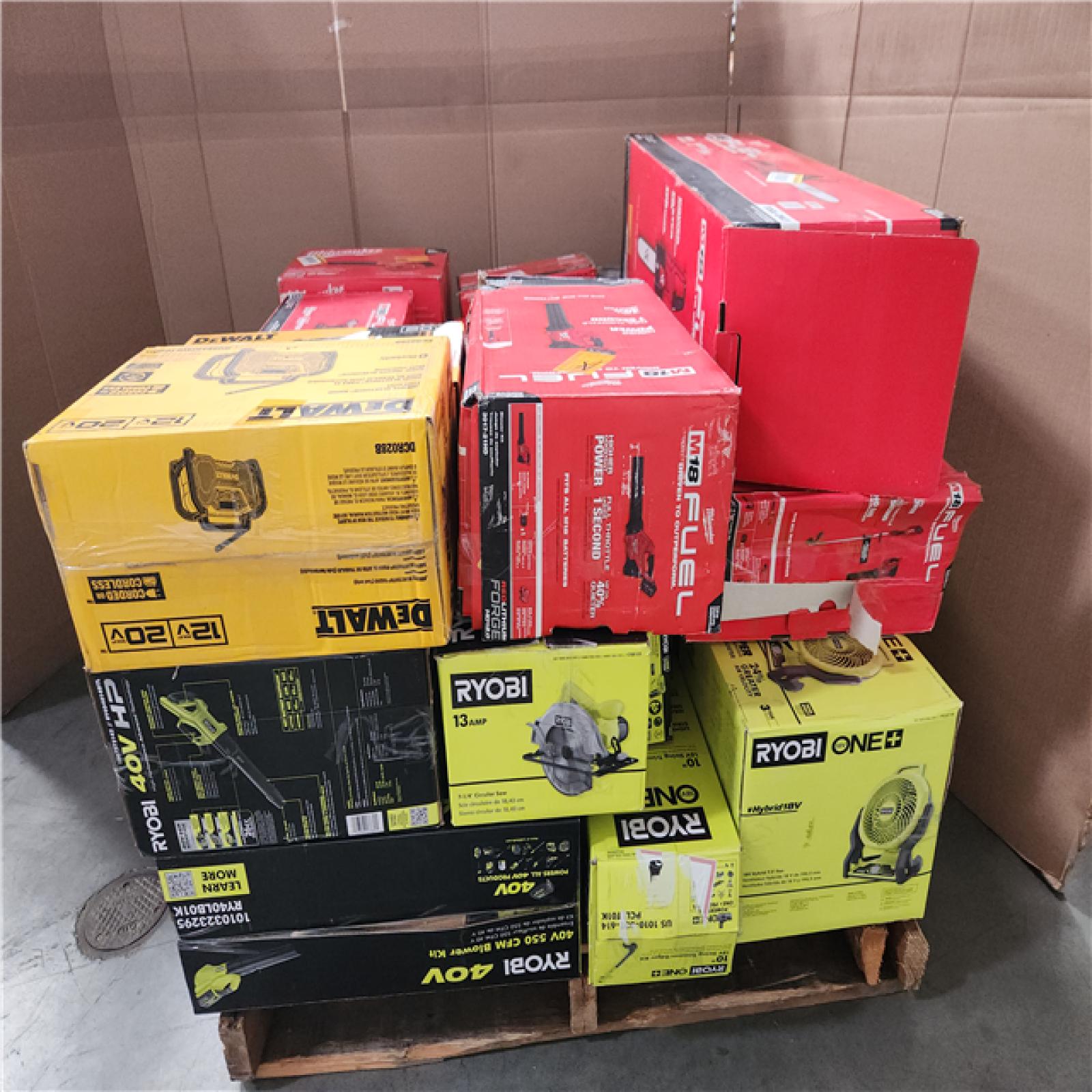 CALIFORNIA AS-IS TOOL PALLET