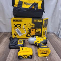 AS-IS DEWALT 20V MAX* XR 1/2  High Torque Impact Wrench with Hog Ring Anvil