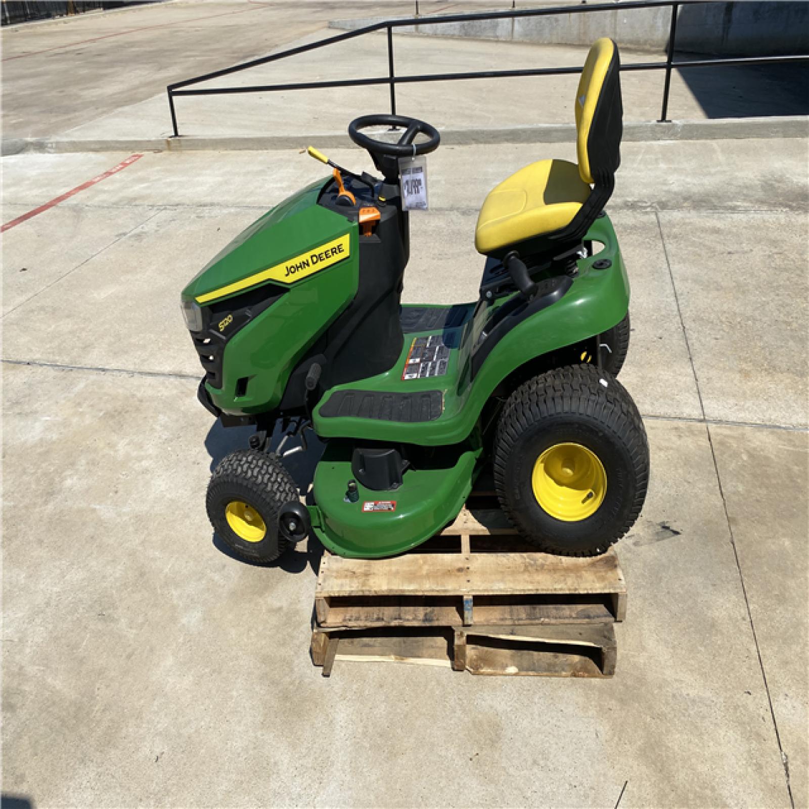 Houston Location AS IS - John Deere S120 Riding Mower