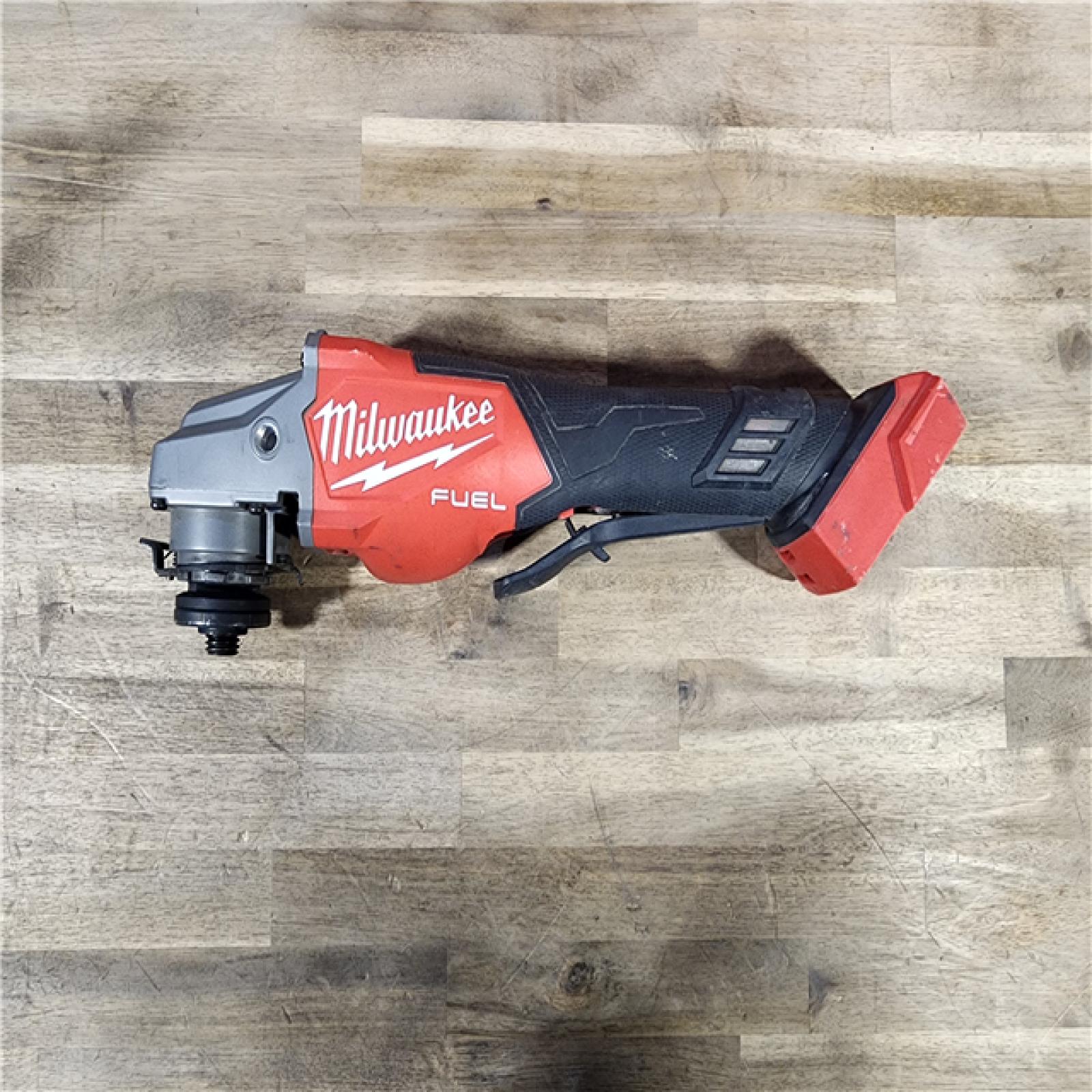 HOUSTON LOCATION - AS-IS Milwaukee M18 FUEL 4-1/2-6 Braking Grinder, Paddle Switch