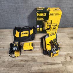HOUSTON LOCATION - AS-IS DEWALT ATOMIC 20V MAX Lithium Ion Cordless 23 Gauge Pin Nailer Kit with 2.0Ah Battery and Charger