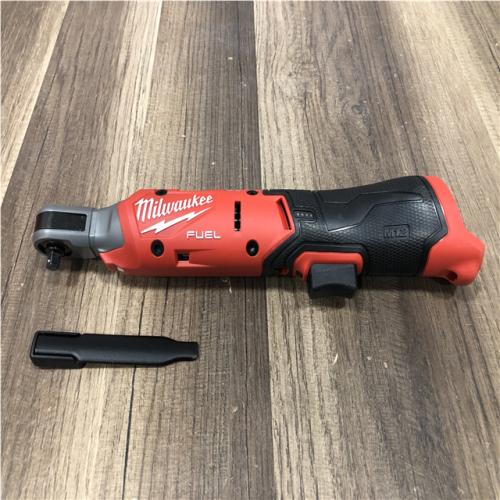 AS-IS Milwaukee FUEL 12-Volt Lithium-Ion Brushless Cordless High Speed 3/8 in. Ratchet (Tool-Only)