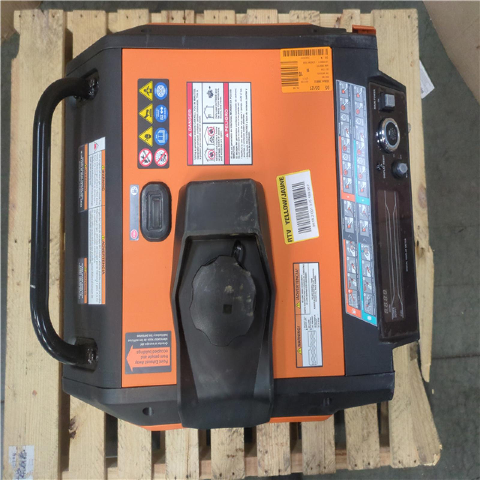 CALIFORNIA AS-IS GENERAC PORTABLE POWER GENERATOR