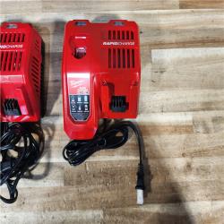 HOUSTON LOCATION - AS - IS MILWAUKEE BATTERY CHARGER PACK QTY - 2