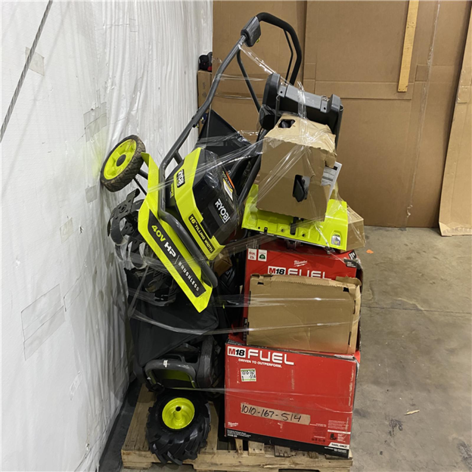 Houston Location AS IS - Tool Pallet