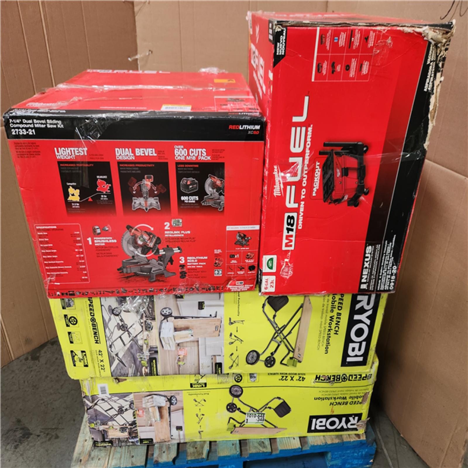 CALIFORNIA AS-IS TOOL PALLET