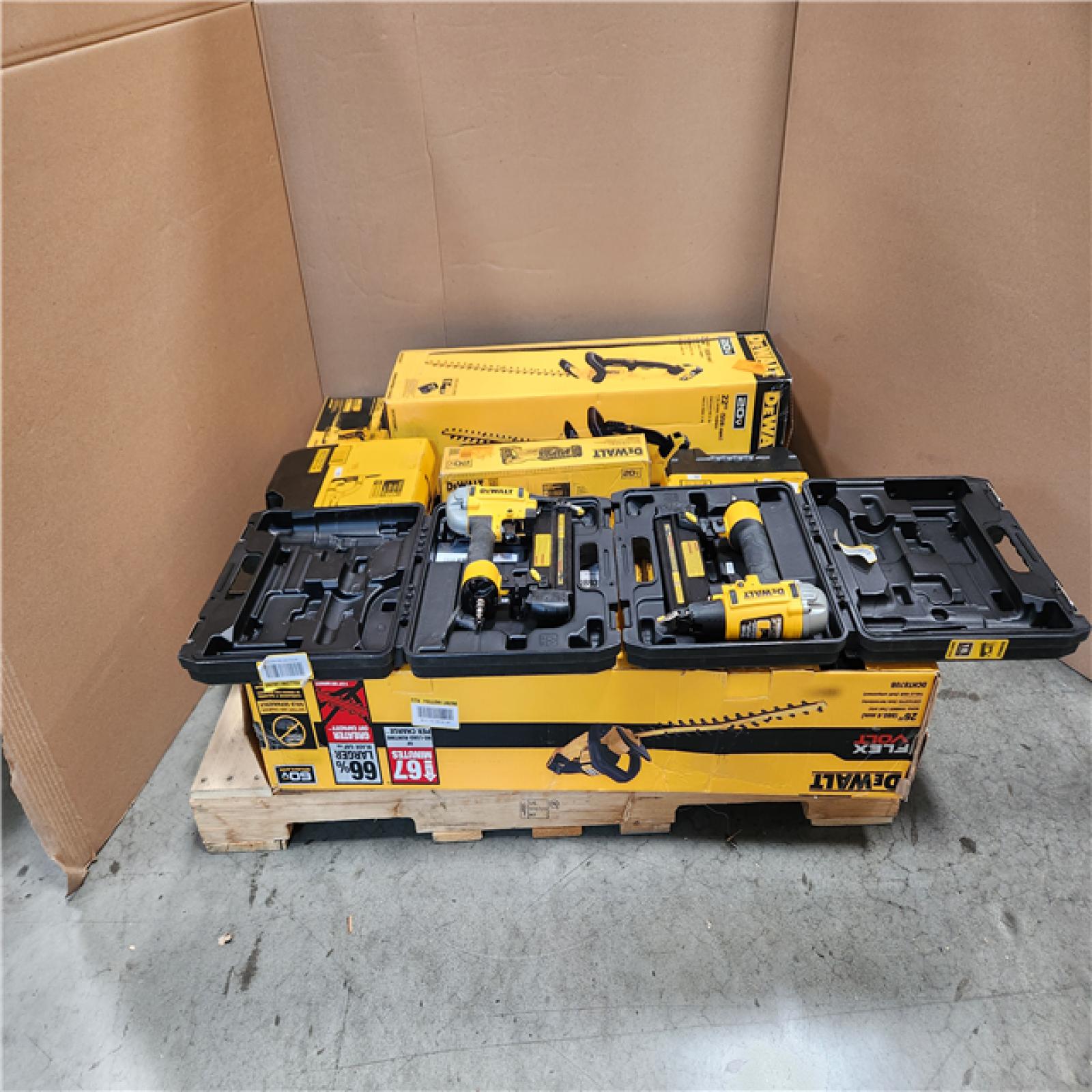 CALIFORNIA  AS-IS TOOL PALLET