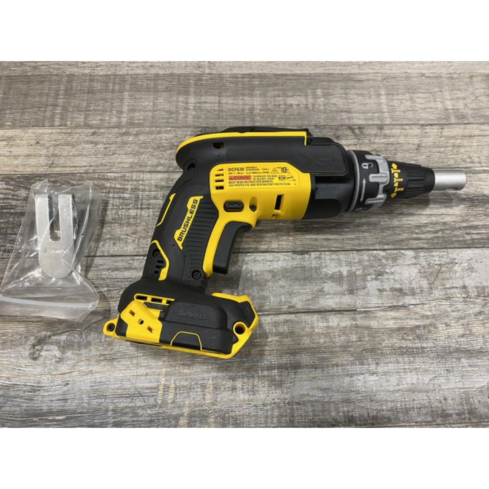 AS-IS DEWALT XR 20V MAX Lithium-Ion Cordless Brushless Screw Gun (Tool Only)
